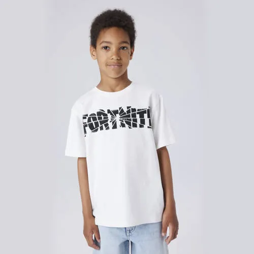 NAME IT KIDS Fortnite T-shirt wit, foto 2