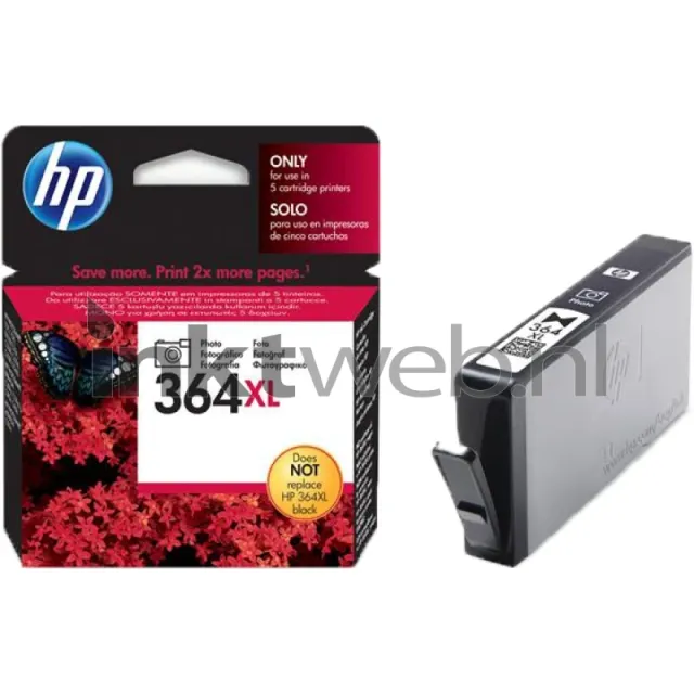 Hp 364XL foto zwart (Origineel Hoge Capaciteit)