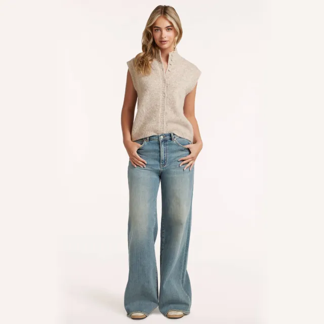 Circle Of Trust wide leg jeans - lichtblauw