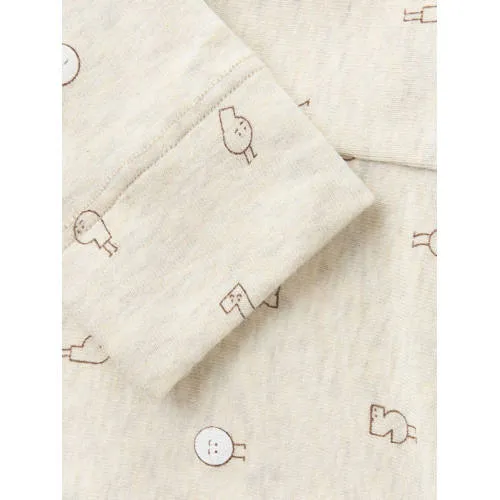 NAME IT BABY gebreide babybroek zand, foto 3