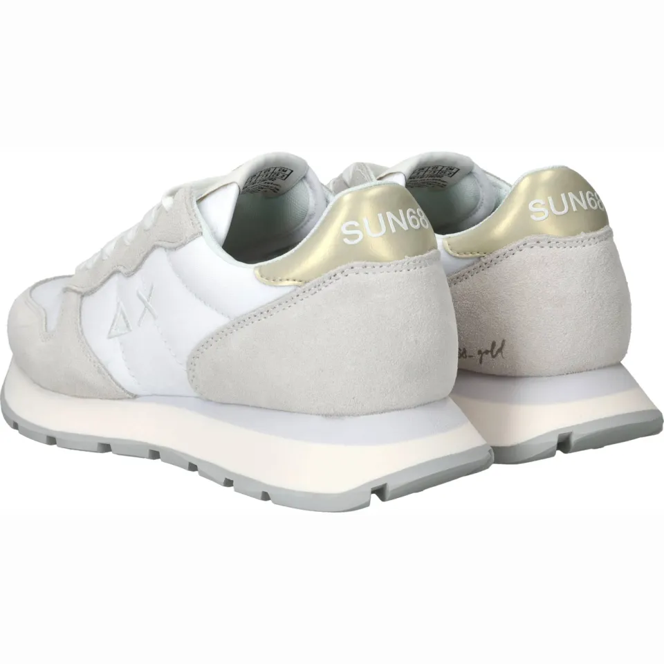 Sun68 Ally Gold Silver lage sneaker wit, foto 6