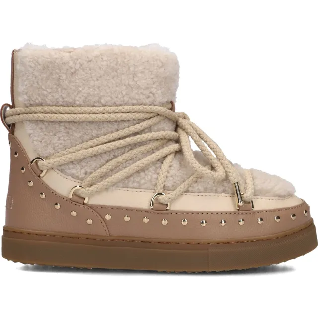 Inuikii Dames Laarzen Curly Rock - Beige