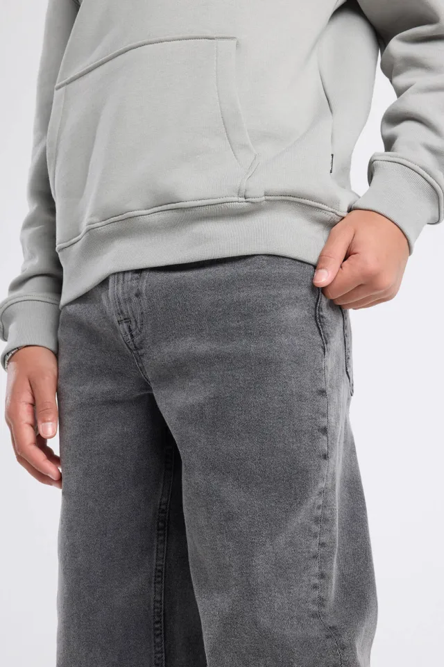 America Today straight leg jeans grey denim, foto 3
