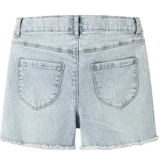 NAME IT NKFROSE denim mom short lichtblauw, foto 4