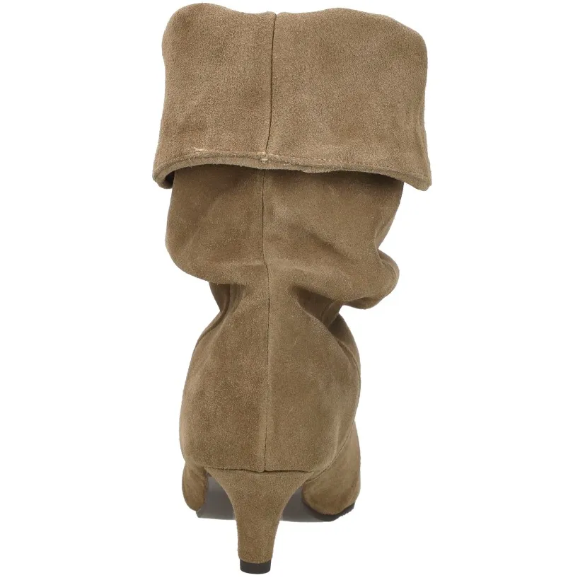 Shoecolate enkellaarsjes taupe, foto 4