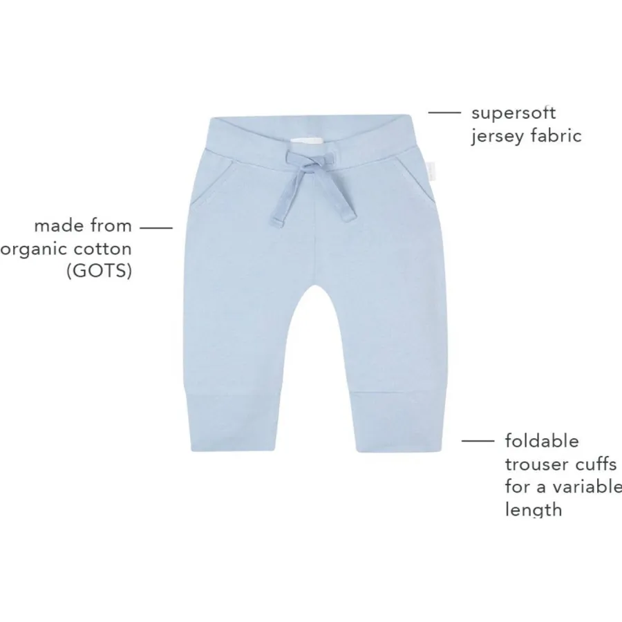 Noppies baby broek lichtblauw, foto 3