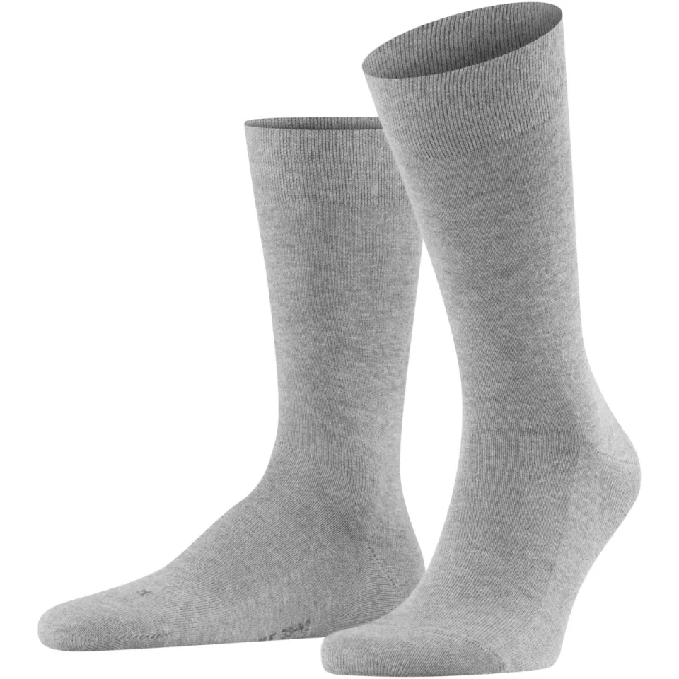 Falke Sensitive London sokken lichtgrijs