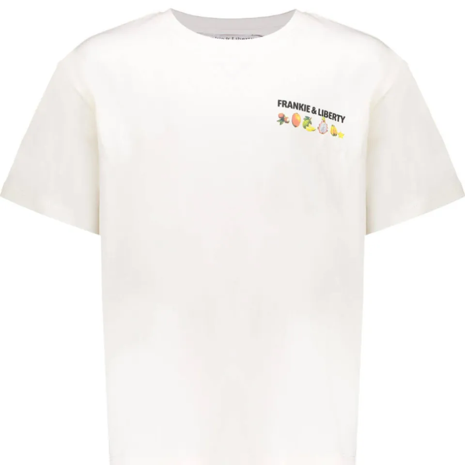 Frankie&Liberty T-shirt met backprint wit, foto 2