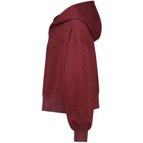 Vingino hoodie - donkerrood Sweater Effen, foto 2
