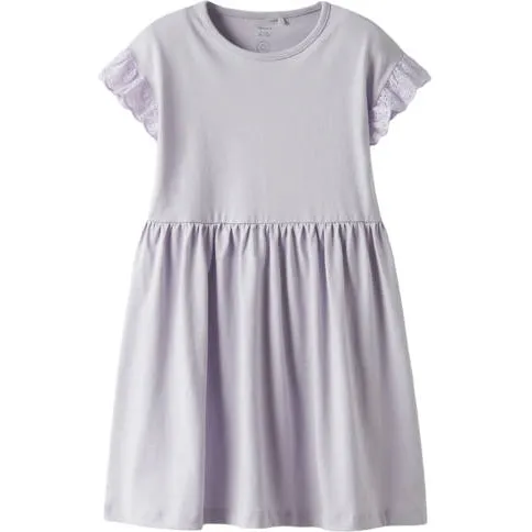 NAME IT KIDS midi jurk lila