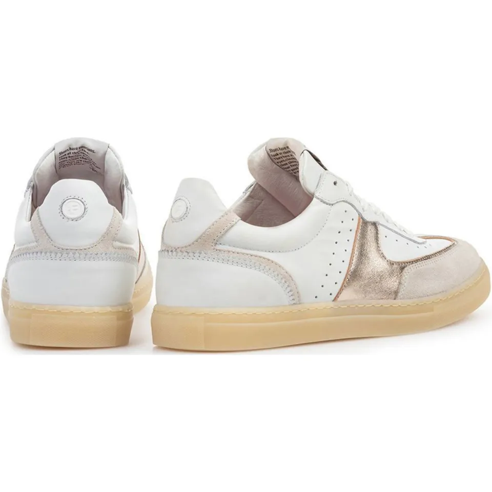Floris Van Bommel Minni 04.27 leren sneakers wit/brons, foto 5
