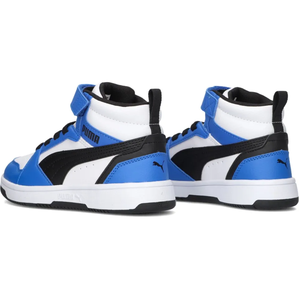 Puma Rebound V6 Mid hoge sneakers wit, foto 7