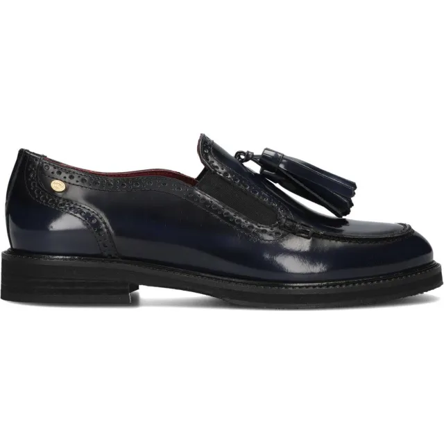 Fred de la Bretoniere Loafers Paris Elibra Blauw