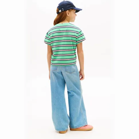 Tommy Hilfiger T-shirt groen gestreept, foto 5