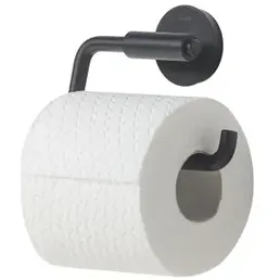 Tiger Urban toiletrolhouder zonder klep mat zwart