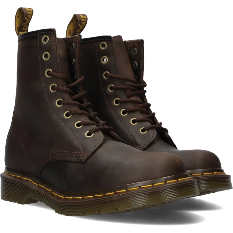 Dr. Martens 1460 Crazy Horse bruin, foto 4