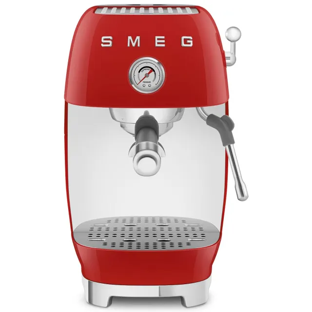 Smeg ECF03RDEU espressomachine rood