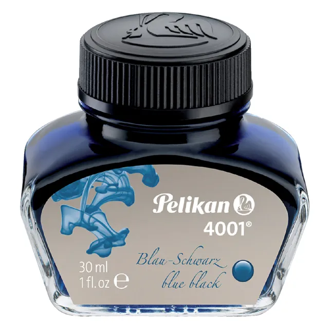Vulpeninkt pelikan 4001 30ml blauw/zwart