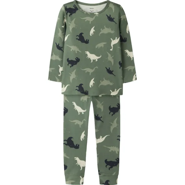 GUPPY MINI pyjama met print groen