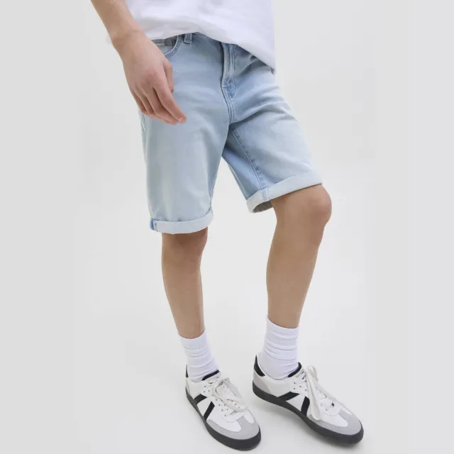 Jack & Jones denimshort lichtblauw, foto 4