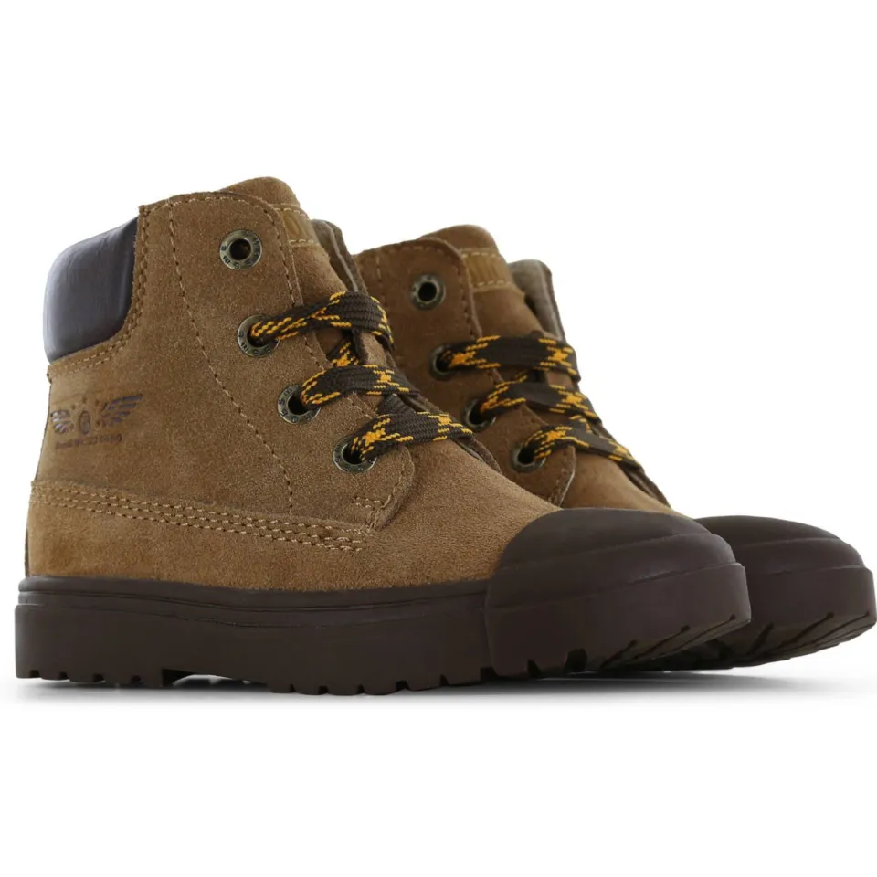 Shoesme suède enkelboots - cognac, foto 6