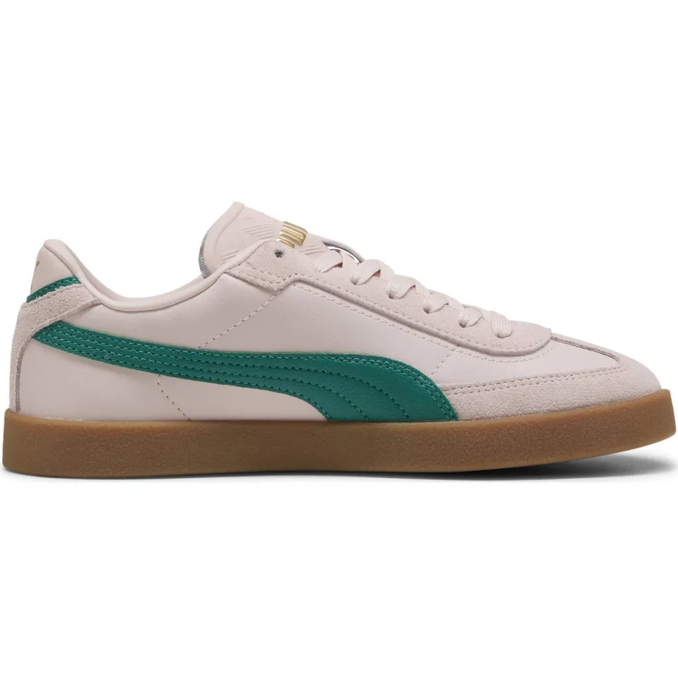 Puma Club II Era suede sneakers roze/groen