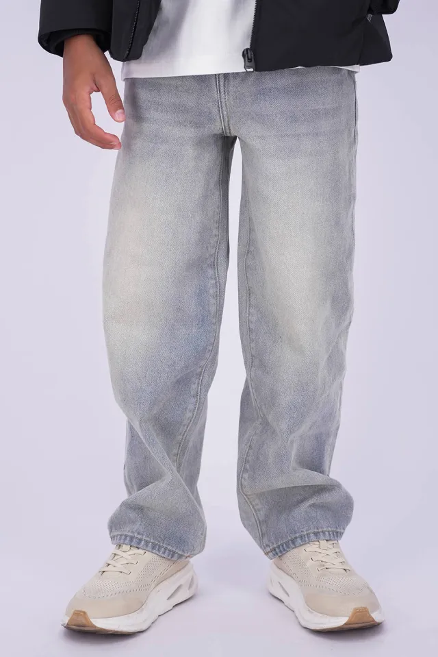 Vingino Kent baggy jeans - medium blue denim Old Vintage