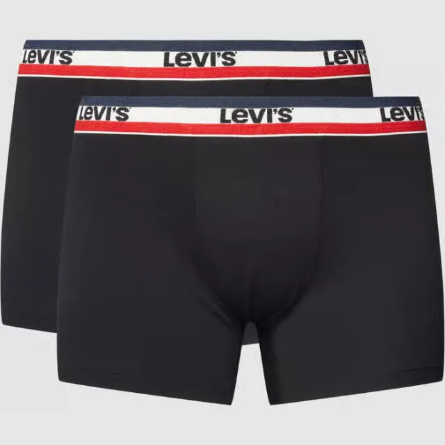 Levi's boxershorts 2-pack zwart, foto 2