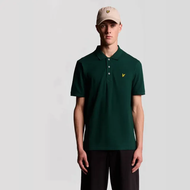 Lyle & Scott regular fit polo - donkergroen Dark Green