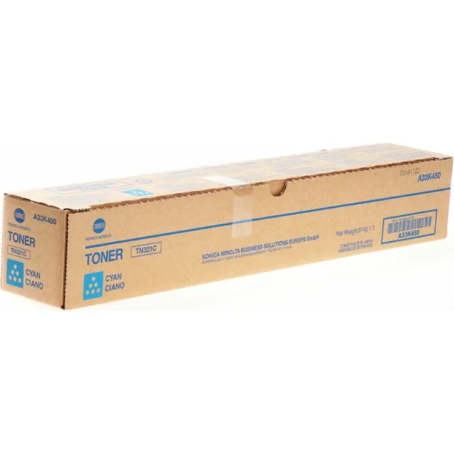 Konica-Minolta Konica Minolta A33K450 Toner Cyaan