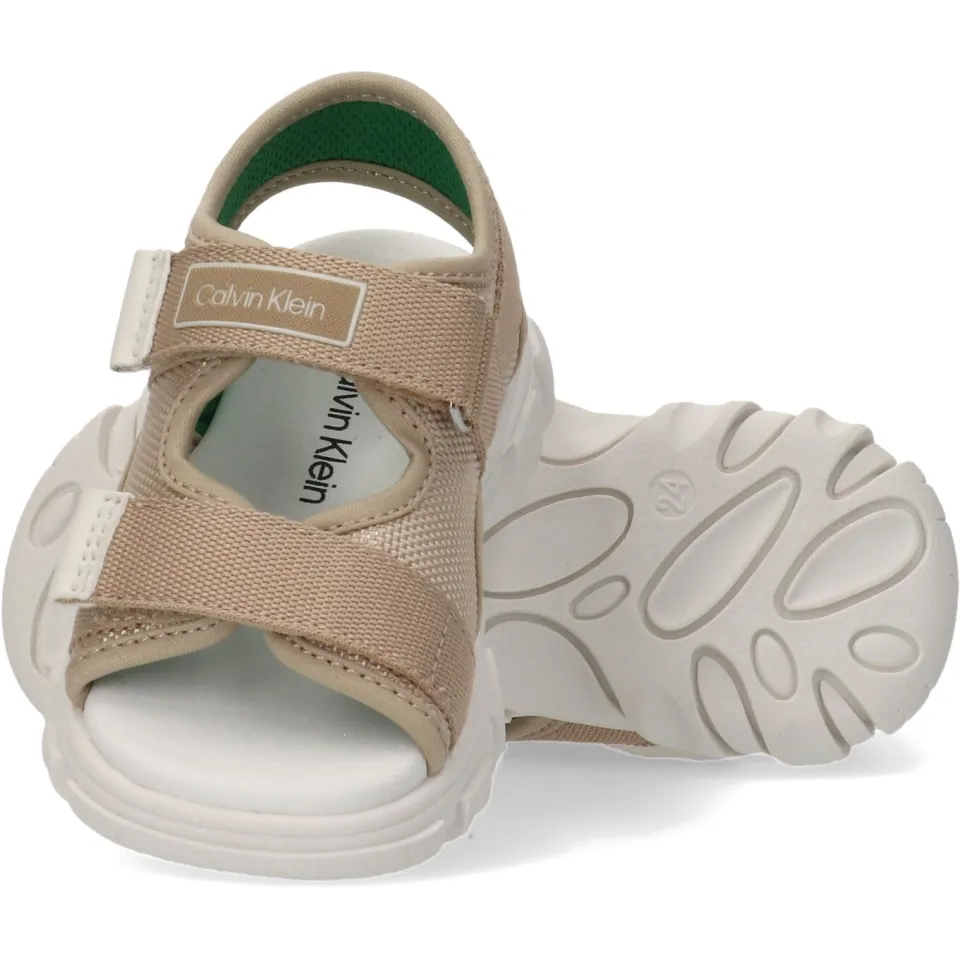 Calvin Klein Jongens Sandalen 83321 - Beige, foto 4