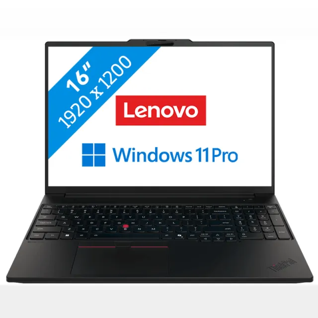 Lenovo ThinkPad P16s Gen 5 laptop zwart