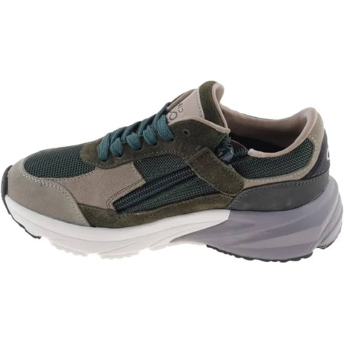 Hip Infinity sneakers donkergroen donkergroen/taupe, foto 3