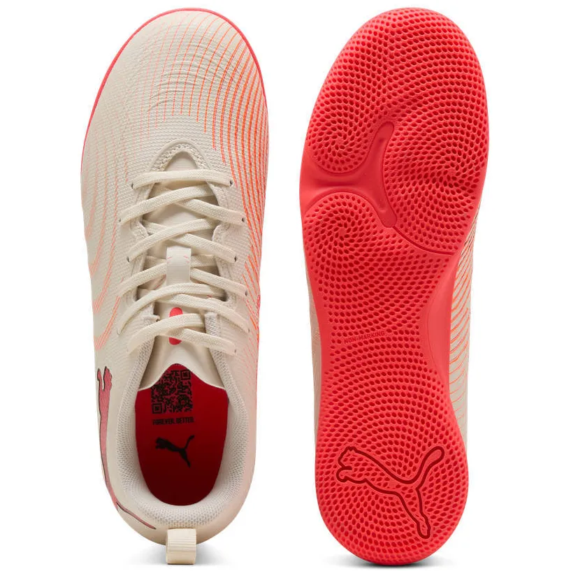 Puma Future 9 Play junior zaalvoetbalschoen beige, foto 5