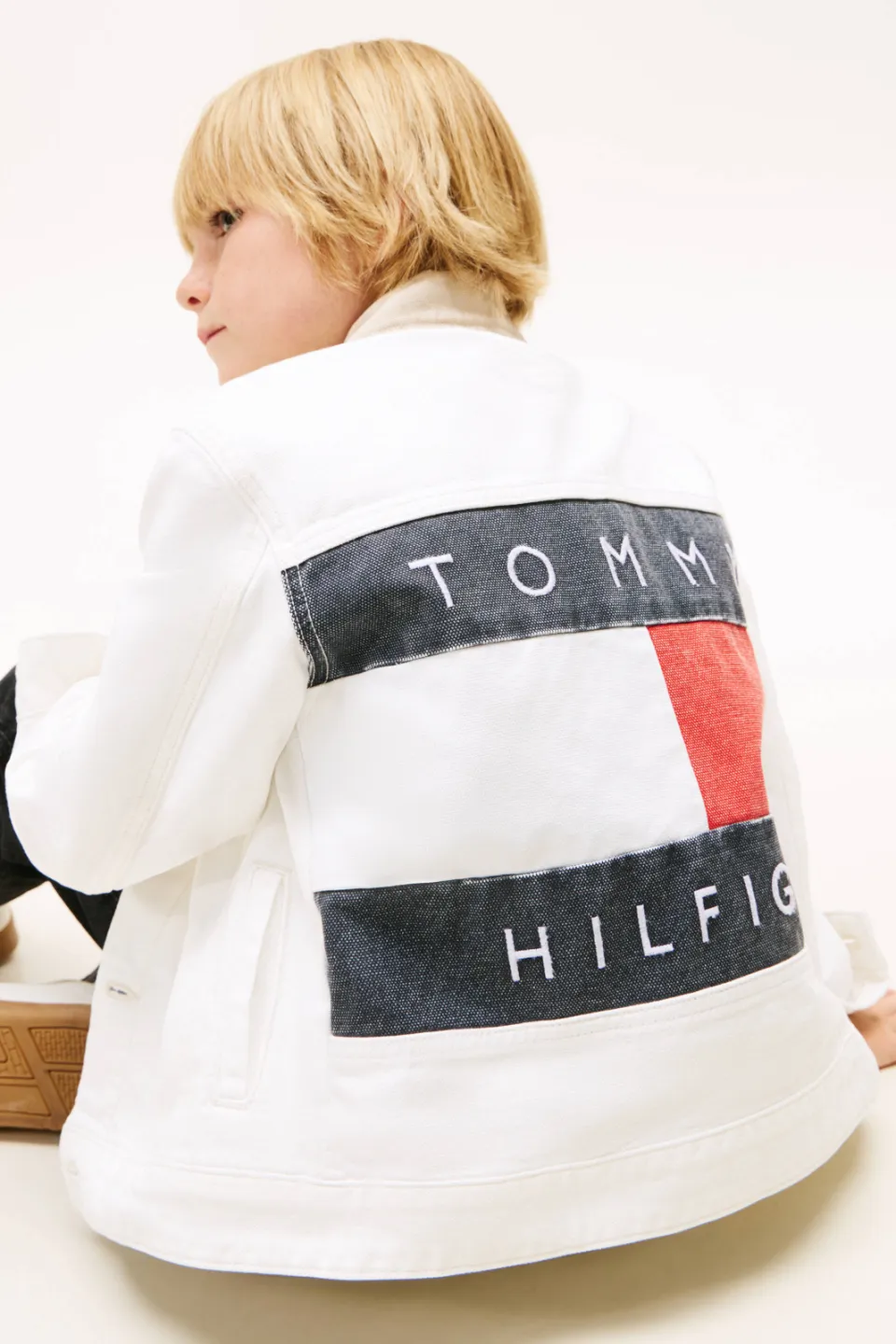Tommy Hilfiger spijkerjas wit, foto 4