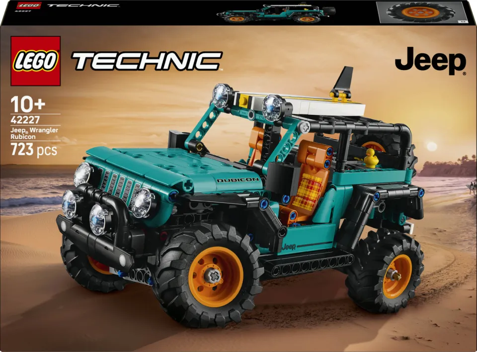 Lego Technic Jeep Wrangler Rubicon Terreinwagen Bouwpakket 42227, foto 3