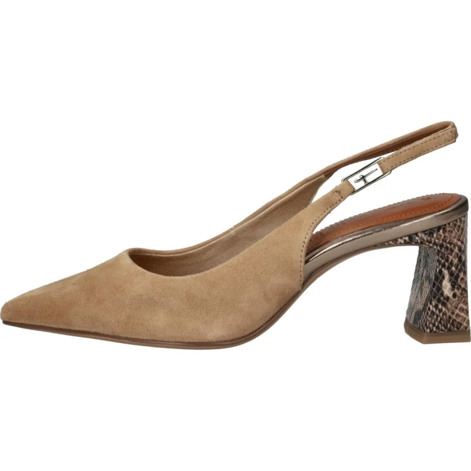 Tamaris slingback pump beige, foto 5