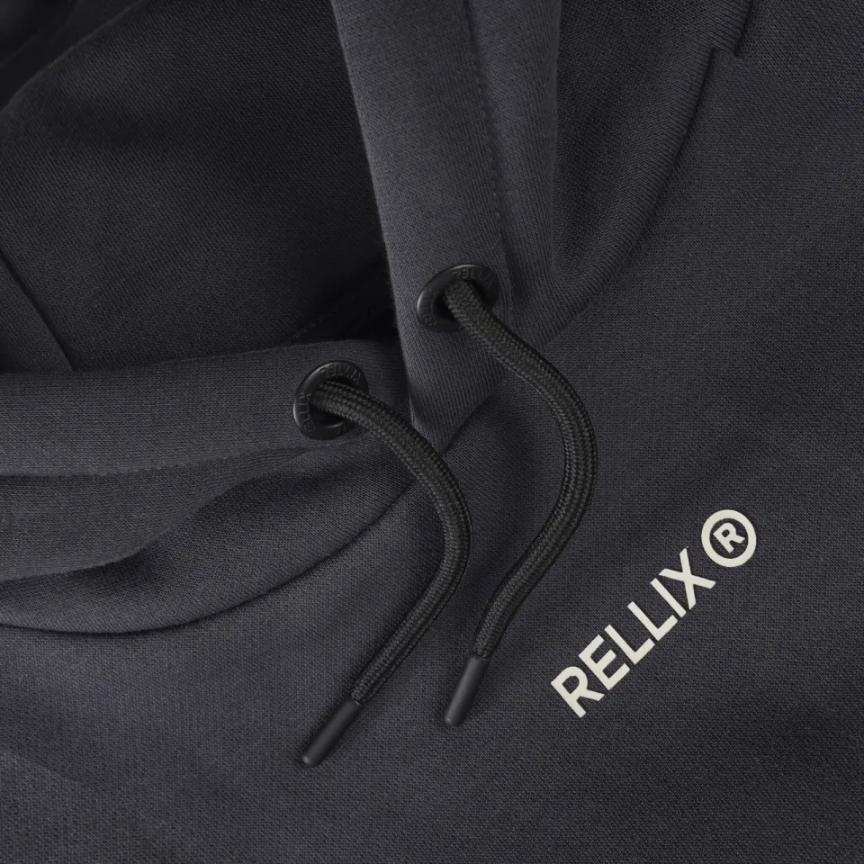 Rellix oversized hoodie met logo - zwart, foto 5