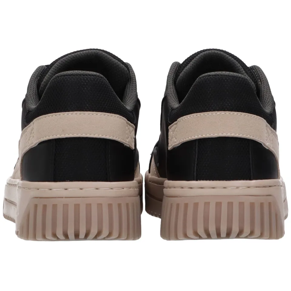 Scotch & Soda leren sneaker met meerkleurige accenten zwart, foto 5
