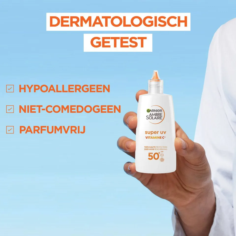 Garnier Ambre Solaire Super UV Vitamine C anti-pigmentvlekken fluid SPF50+, foto 5