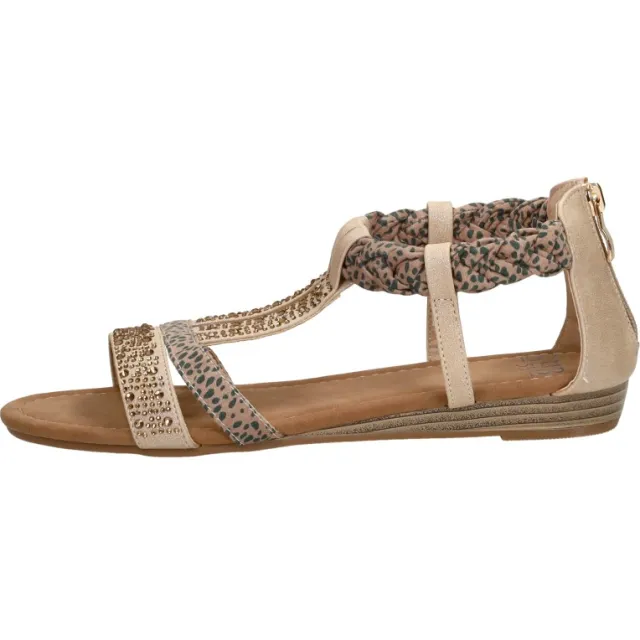 Sub55 sandalen beige, foto 2