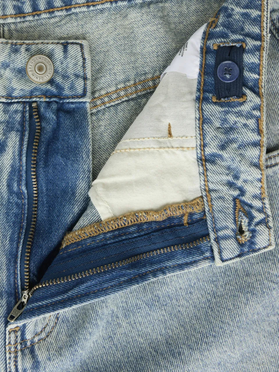 LMTD NLNBIRM loose fit jeans - lichtblauw, foto 5