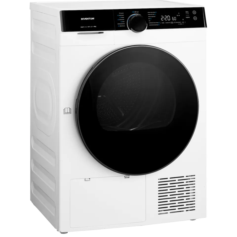 Inventum VDW8030W warmtepompdroger wit, foto 3