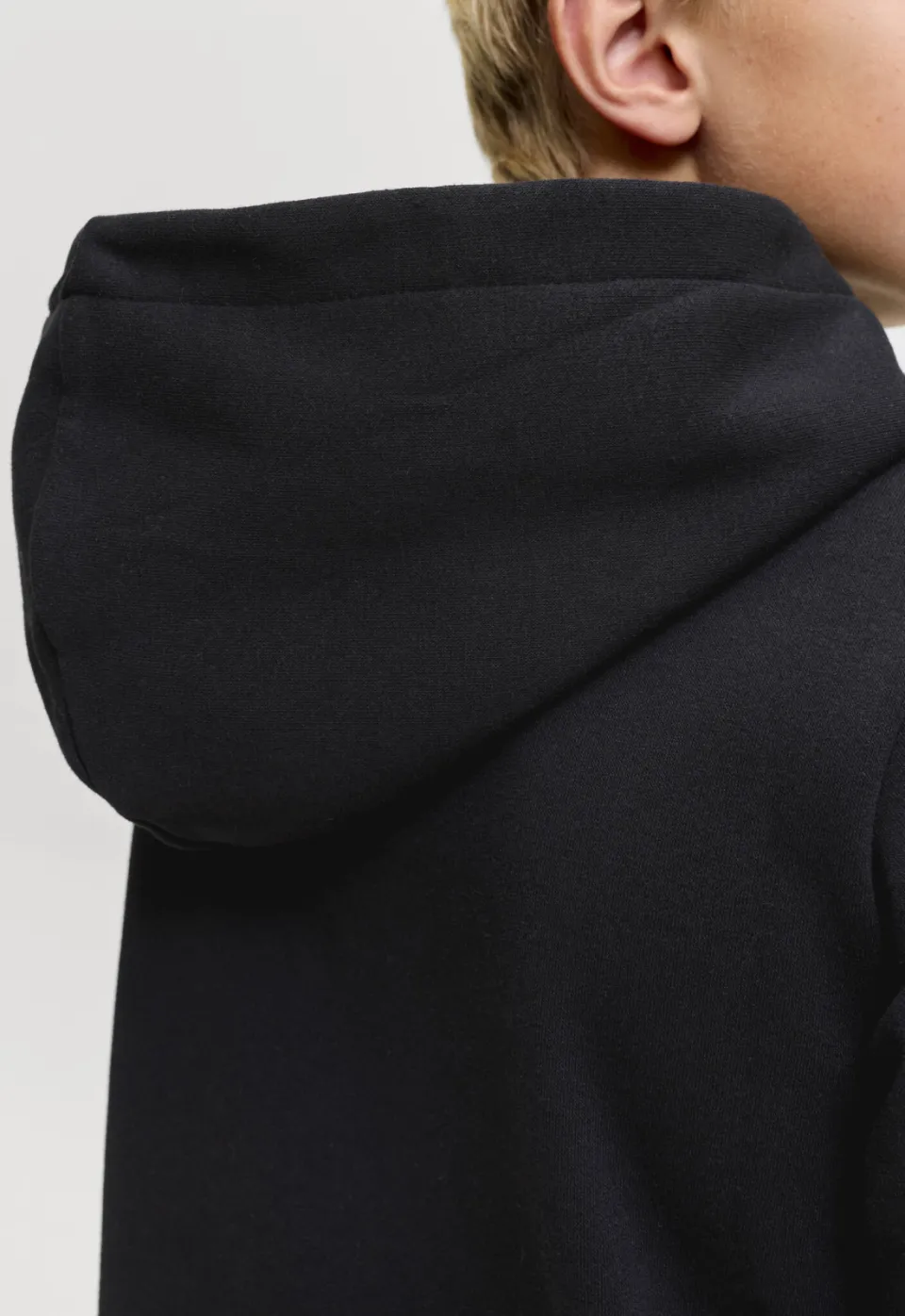 Jack & Jones JUNIOR hoodie met logo - zwart, foto 8