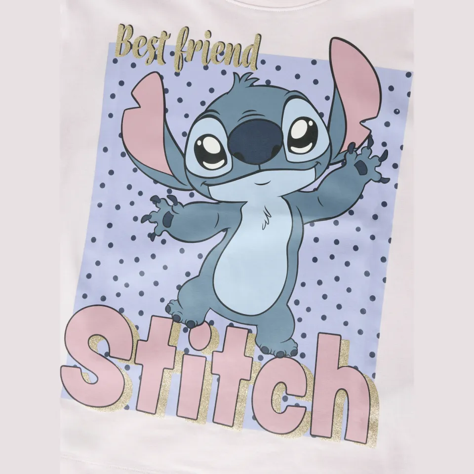 NAME IT KIDS Lilo & Stitch t-shirt met print lichtroze, foto 7