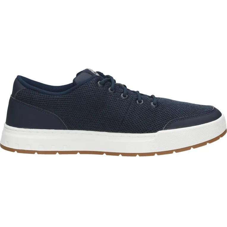 Timberland Maple Grove Knit Ox lage sneakers marineblauw