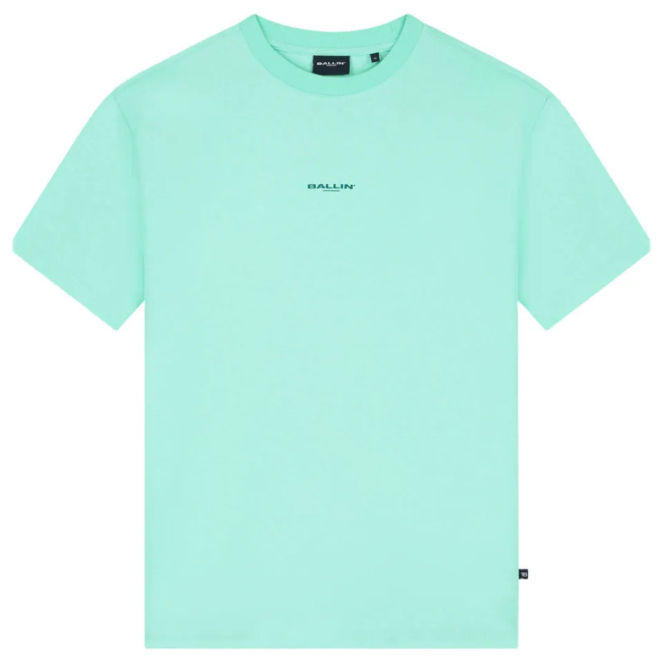 Ballin T-shirt met backprint mintgroen, foto 2