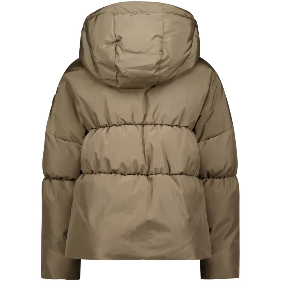 Airforce Maya puffer jacket pufferjas beige, foto 2