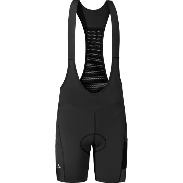 Schöffel Solo 4h fietsbroek met bretels zwart