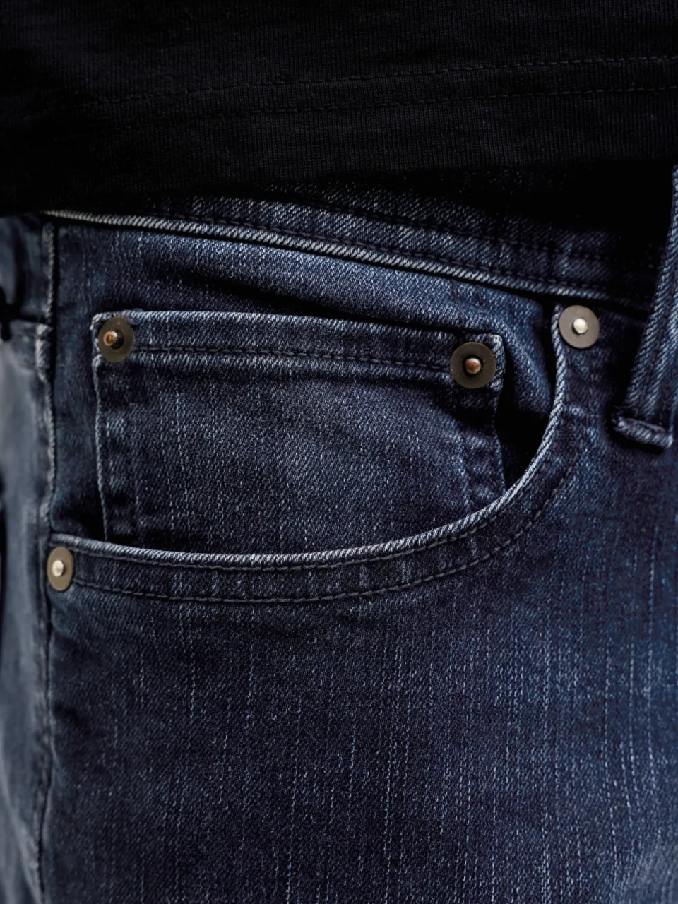 Jack & Jones JEANS INTELLIGENCE slim fit jeans JJIGLENN blue denim, foto 5